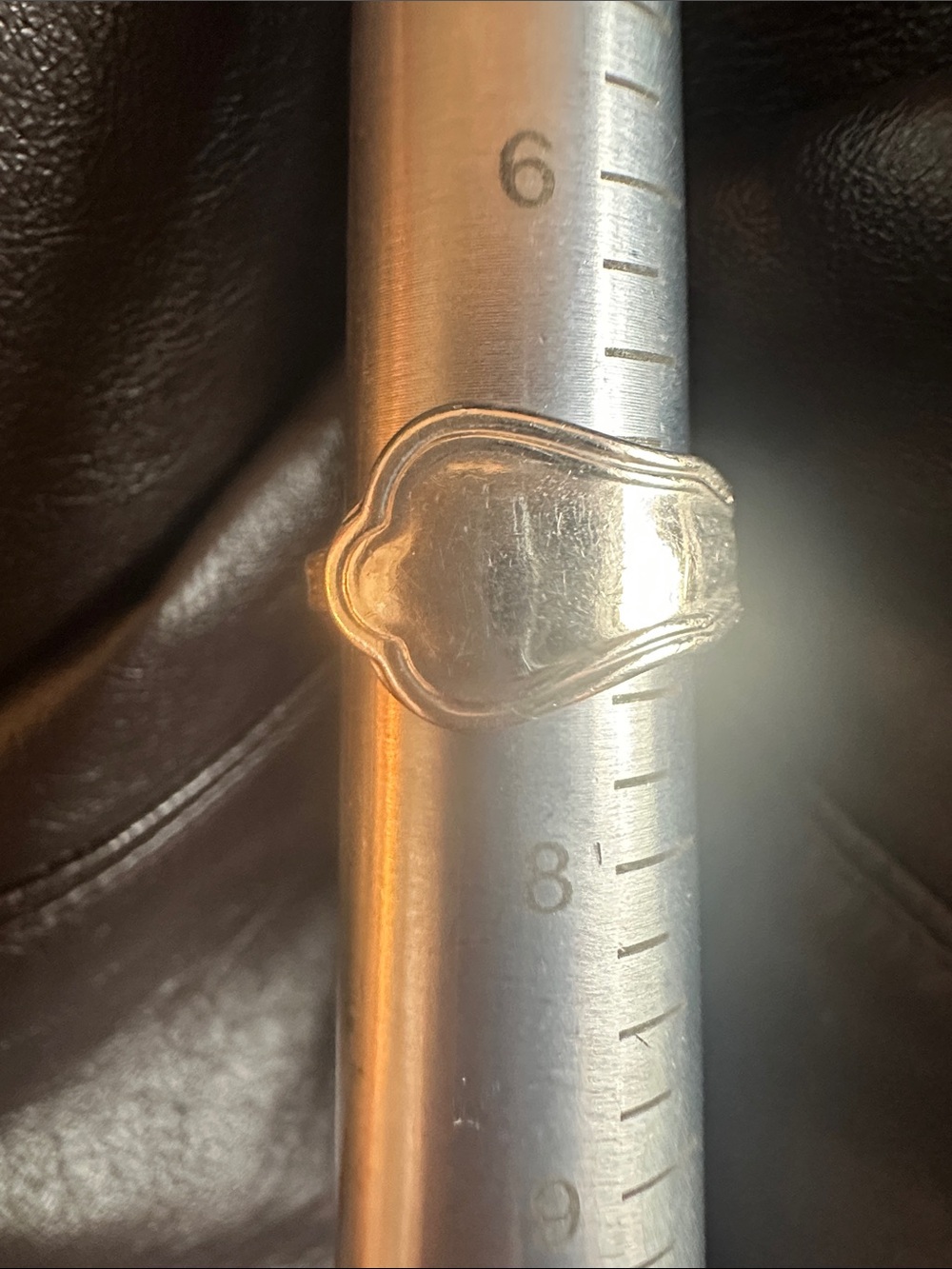 sz 7 sterling silver ring made by my parents